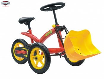 BERG Triggy con Pala | Coches de pedales | Parques infantiles JM